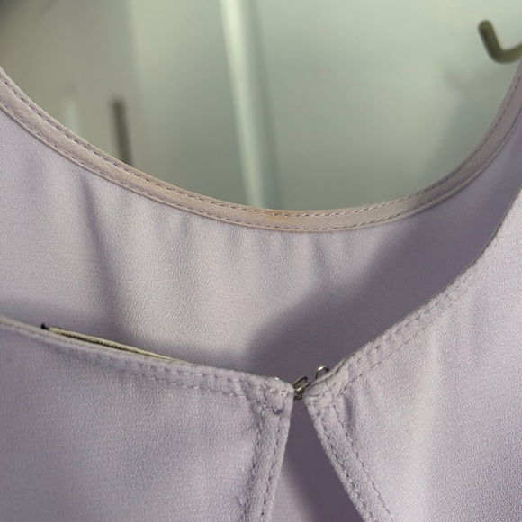 Wilfred (Aritzia) open back peplum blouse - Picture 4 of 4